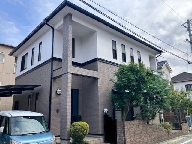 姫路市中心部｜外壁塗装After｜藤原ペイント