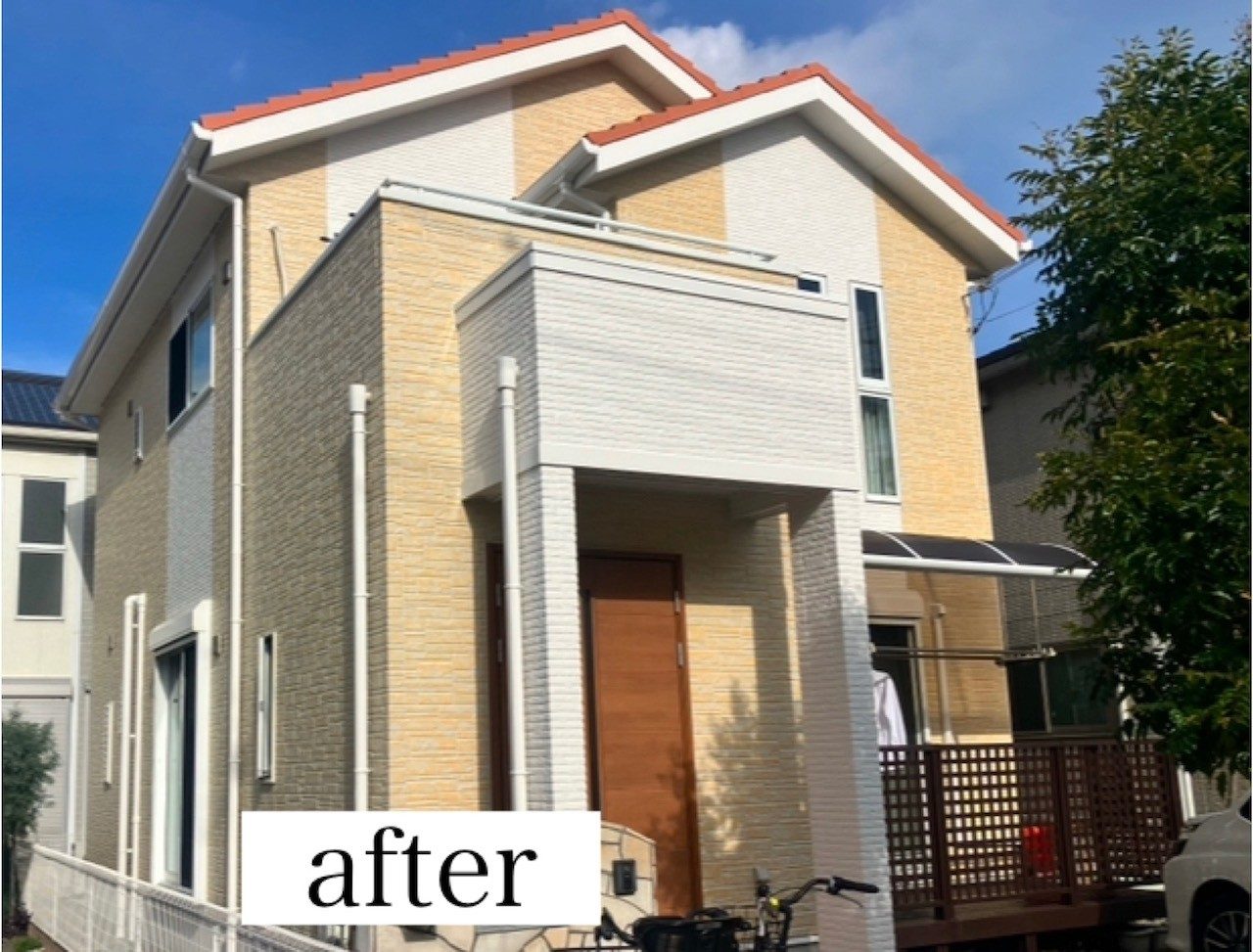 姫路市|外壁塗装|色あせ改善 after|藤原ペイント