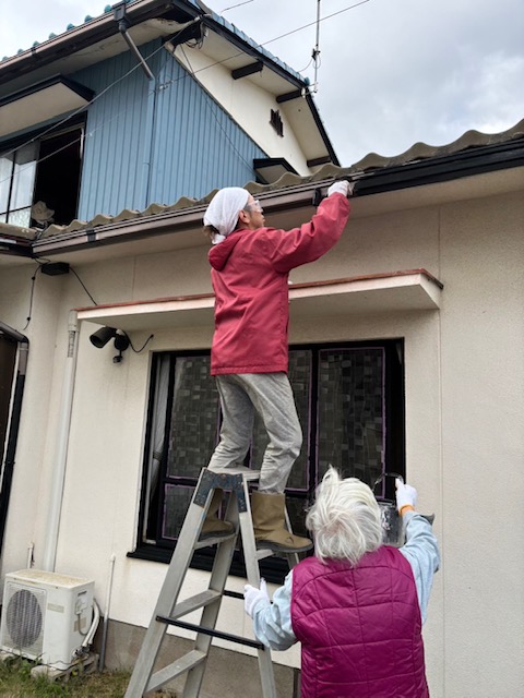 雨樋の塗装・藤原ペイント