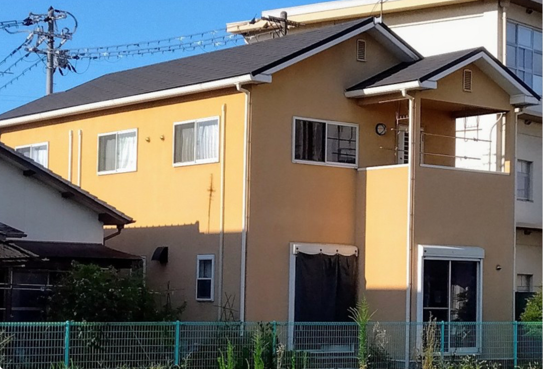 姫路市大津区で外壁塗装のBefore1・藤原ペイント