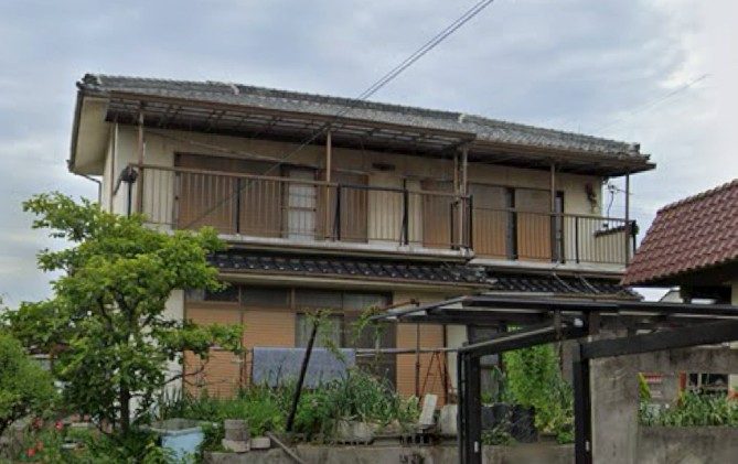 姫路市大津区で外壁塗装のBefore1・藤原ペイント