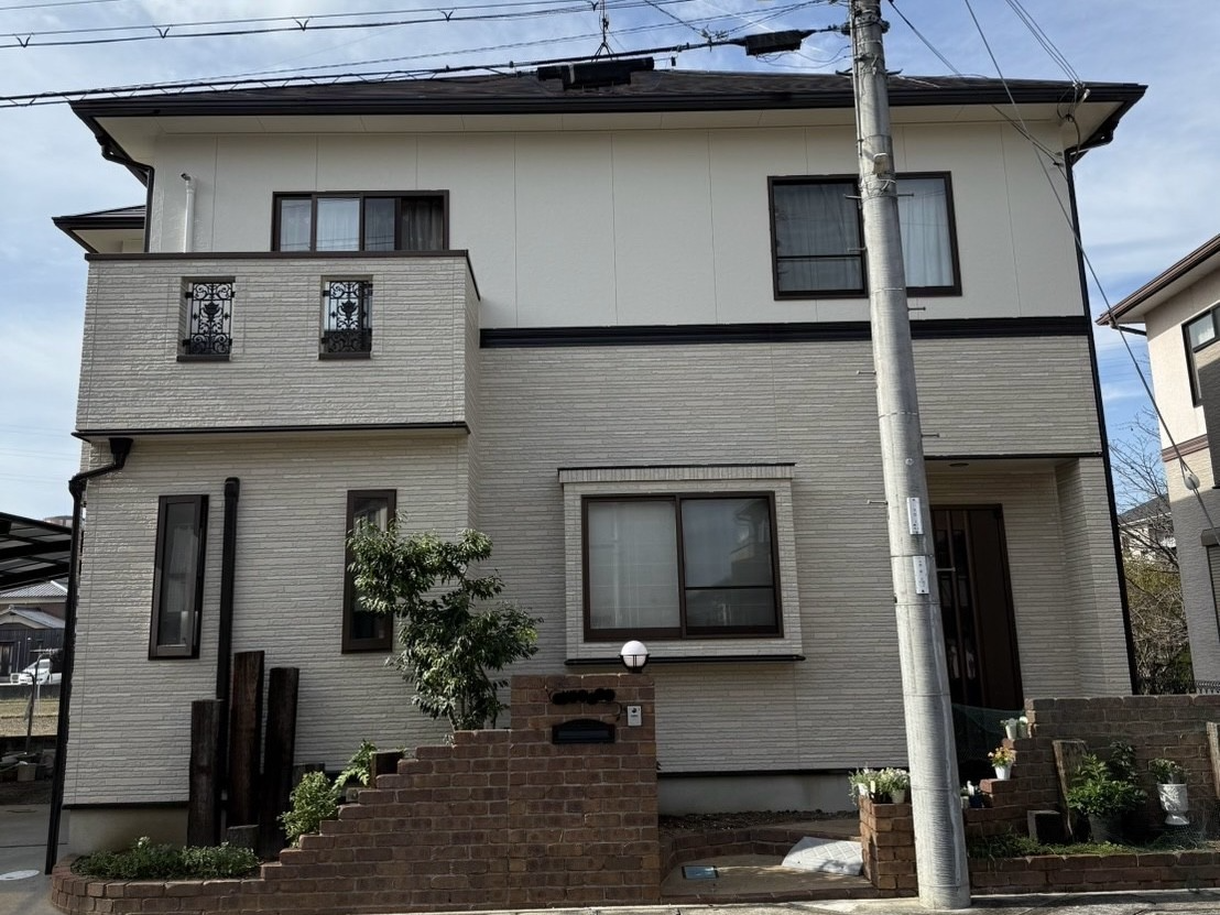 兵庫県南西部で外壁塗装アングル1after・藤原ペイント