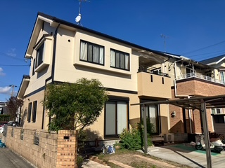 兵庫県南西部の外壁塗装が完成・藤原ペイント