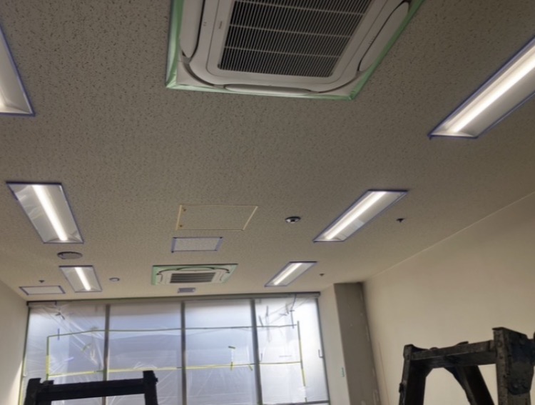 姫路市東延末で内部の塗装完了・藤原ペイント