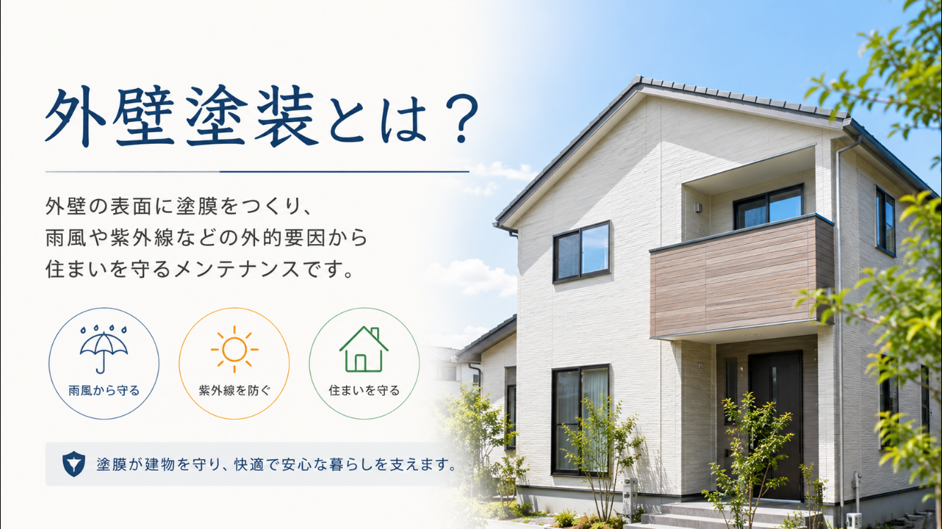 外壁塗装とは