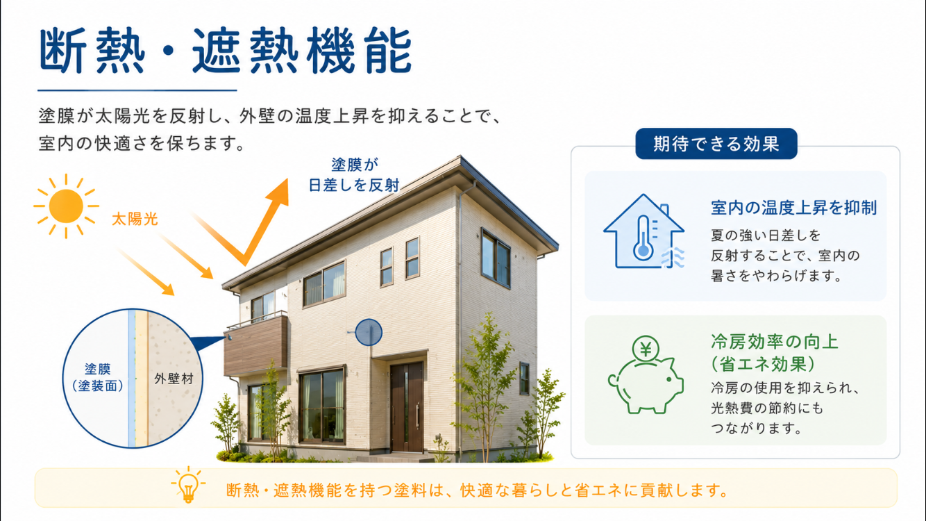 断熱・遮熱機能