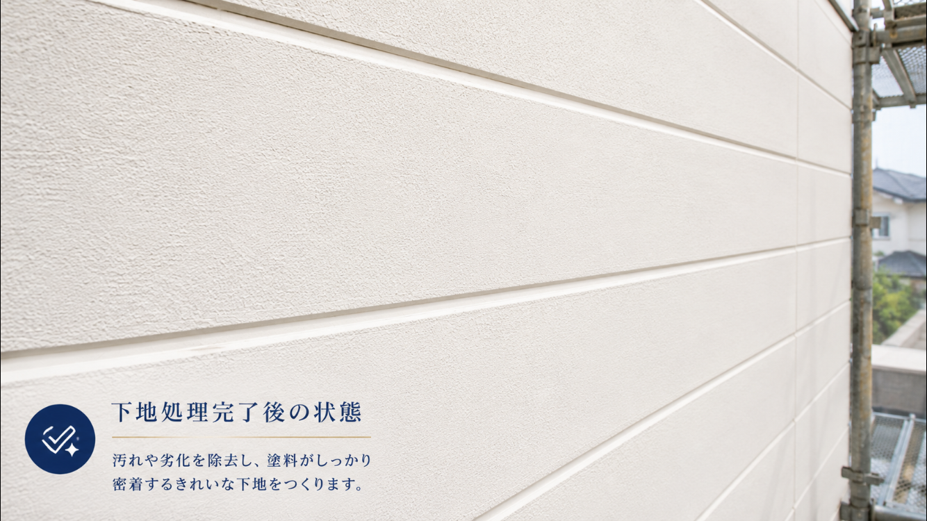 良質なケレン施工のイメージ
